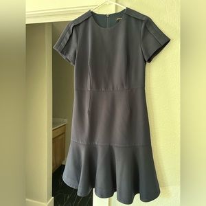 Navy work dress